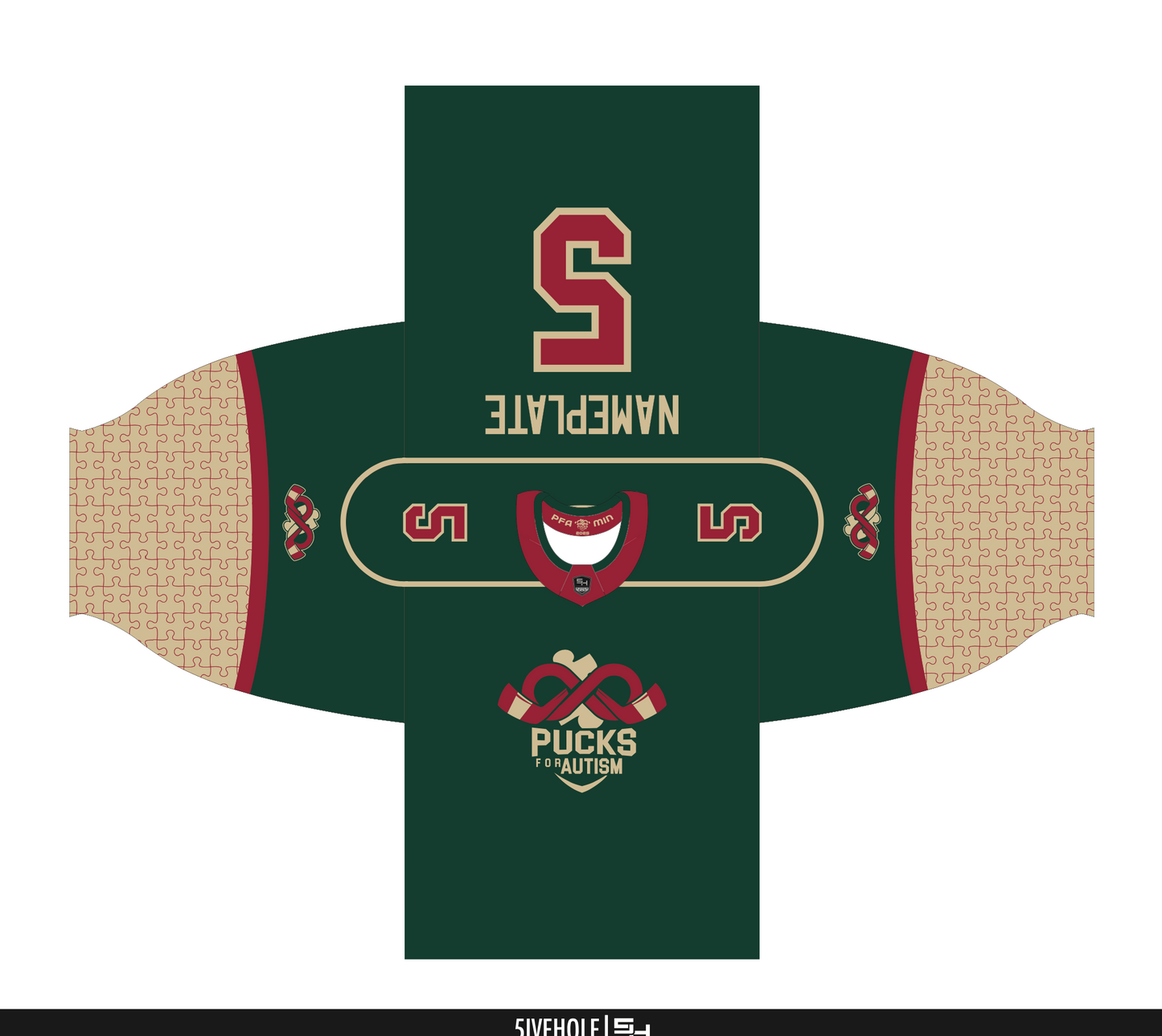 Pucks for Autism 2024 MN Event Jersey