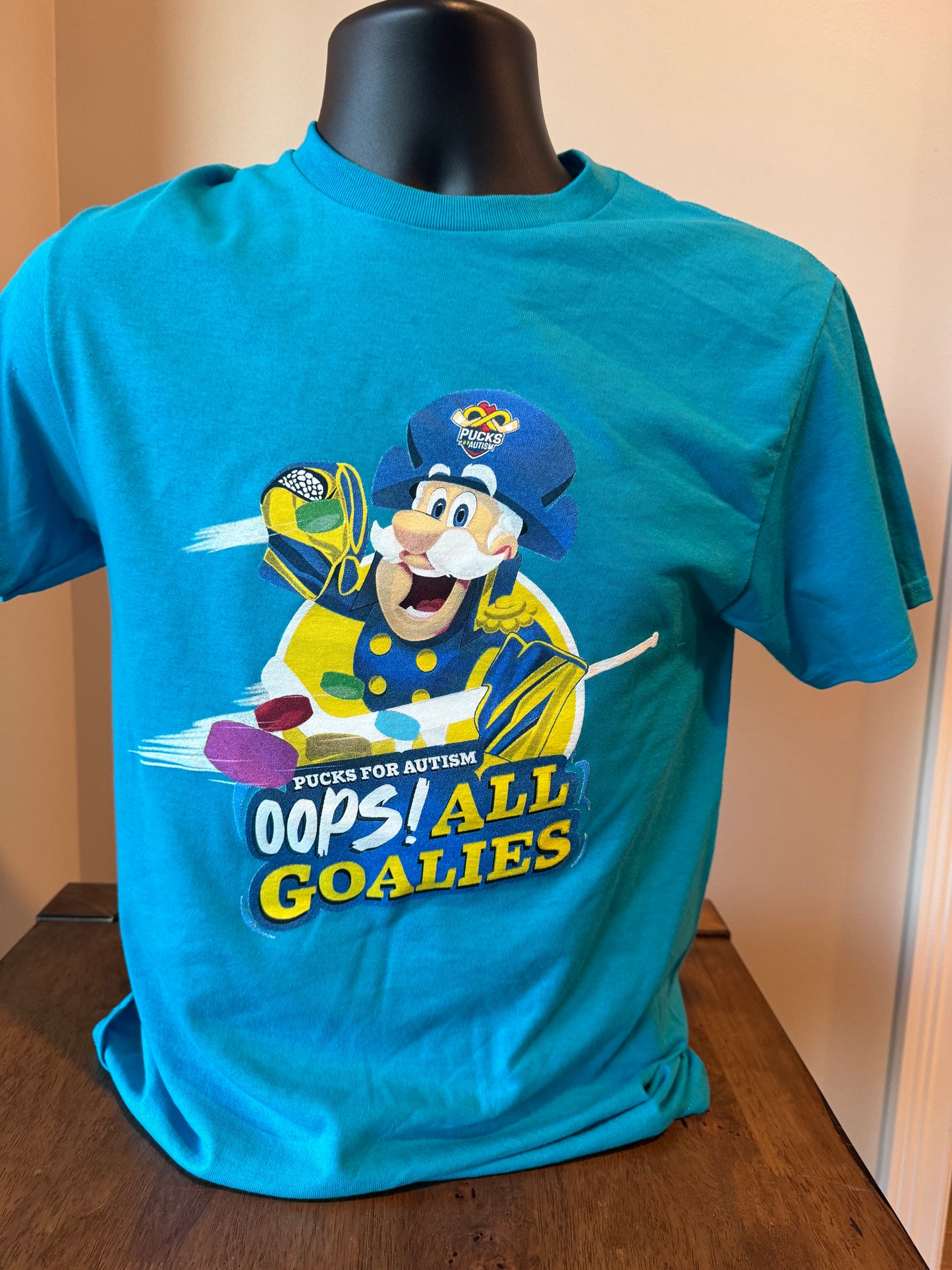 Pucks for Autism All Goalies T-Shirts