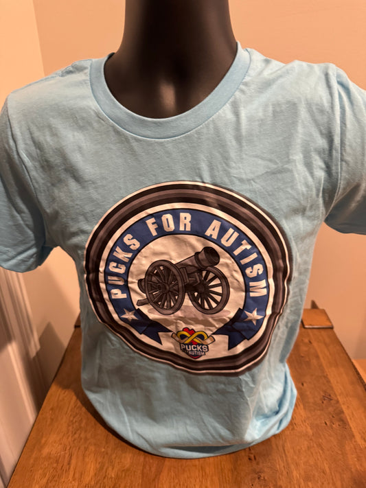 Pucks for Autism 2024 Columbus Shirts